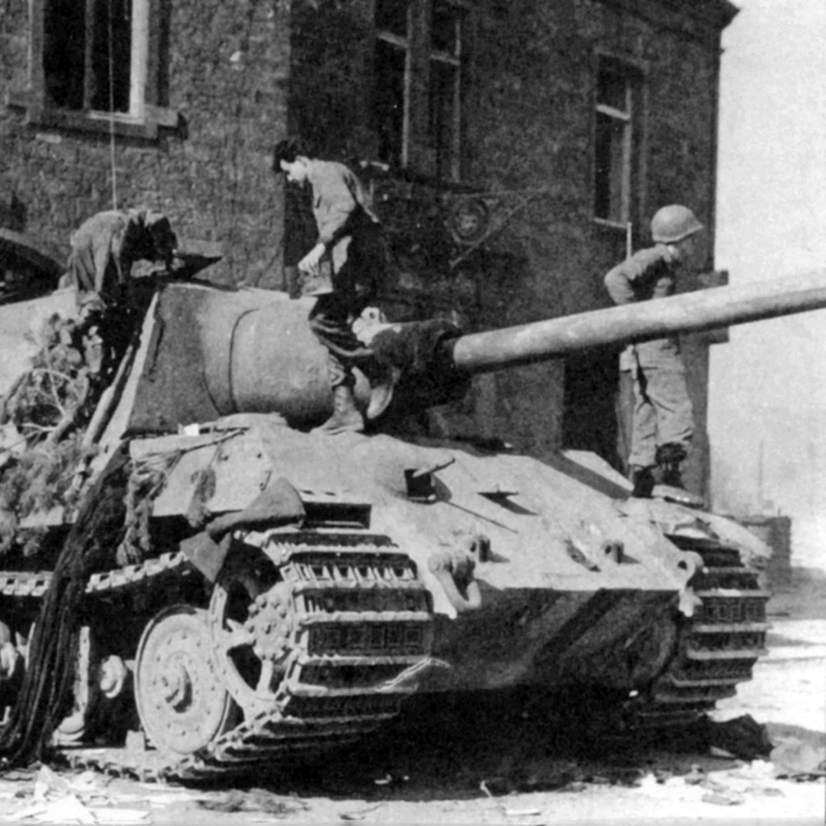für King Tiger & Jagdtiger Tank Modell 1/35 Metall Spur Links W/Metall Pin Kits 